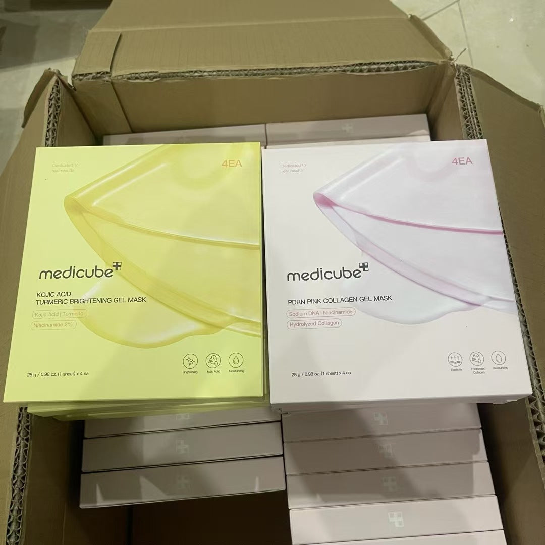 Mascarilla Facial Medicube con PDRN y Colágeno, 4 unidades – Elasticidad e Hidratación 24 h ✨