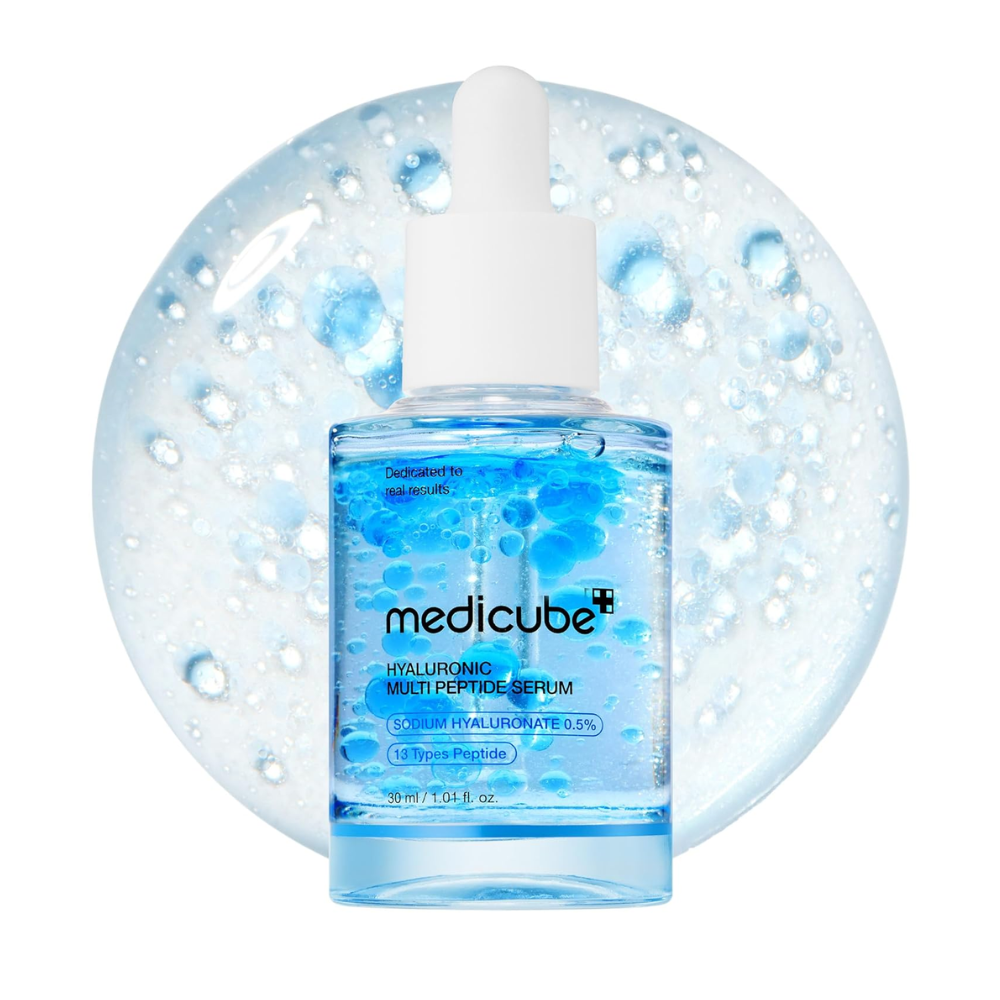Medicube Hyaluronic Acid Serum – Sérum de Ácido Hialurónico, PDRN y Multi-Péptidos para Relleno y Brillo