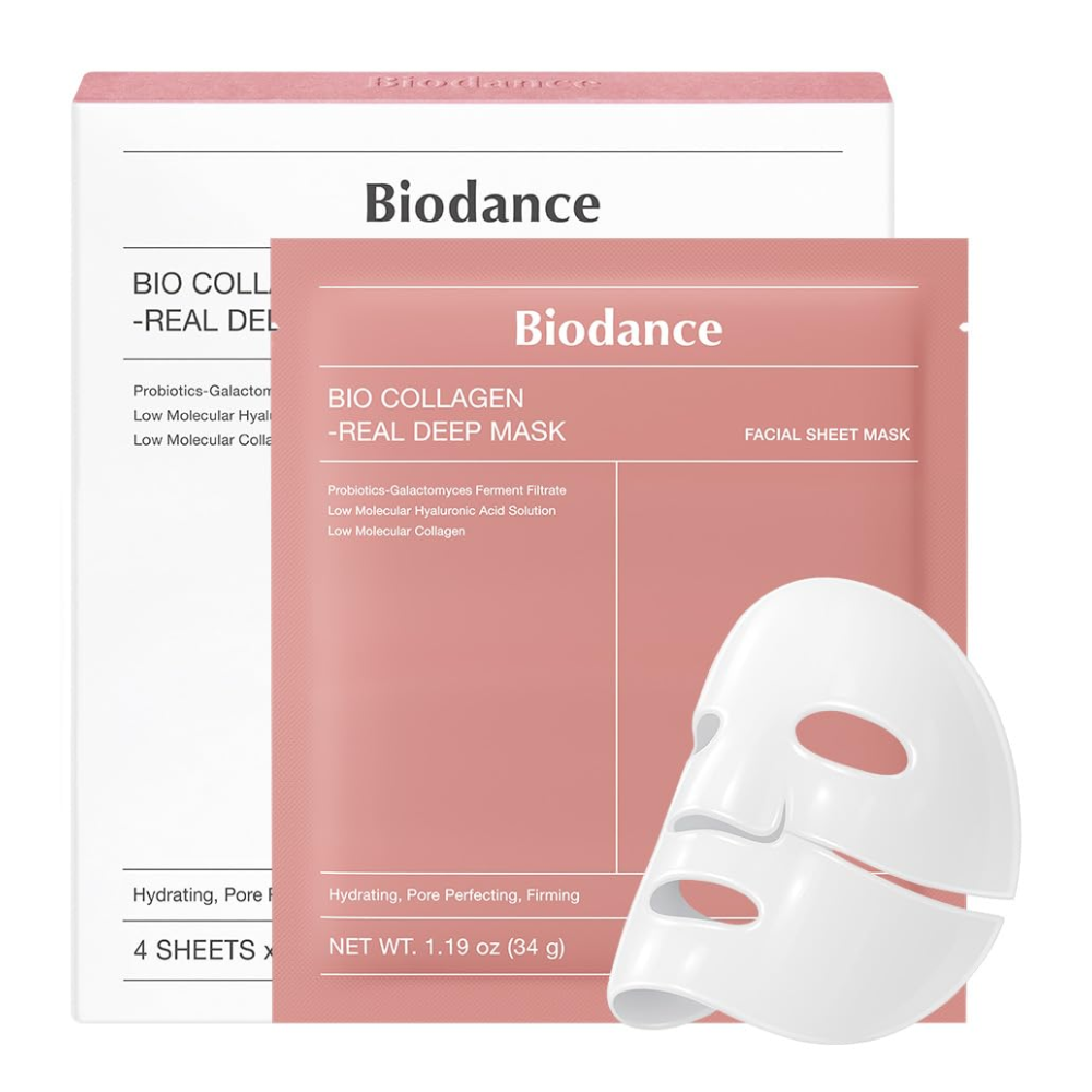 Mascarilla Facial Nocturna Bio-Collagen Real Deep BIODANCE | Hidratación Profunda