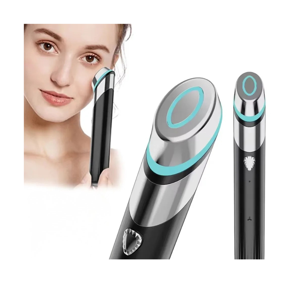Glow Skin 4 en 1 – Dispositivo Facial con Microcorriente, Luz LED, Vibración y Calor para Firmeza y Mejor Absorción de Skincare