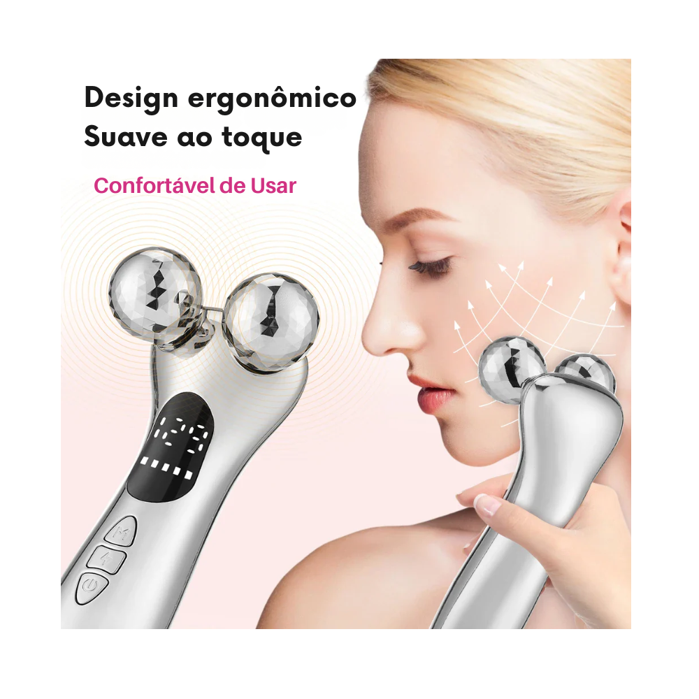 Equipo Facial Eléctrico con Microcorriente y LED – Lifting Facial y Estimulación de Colágeno