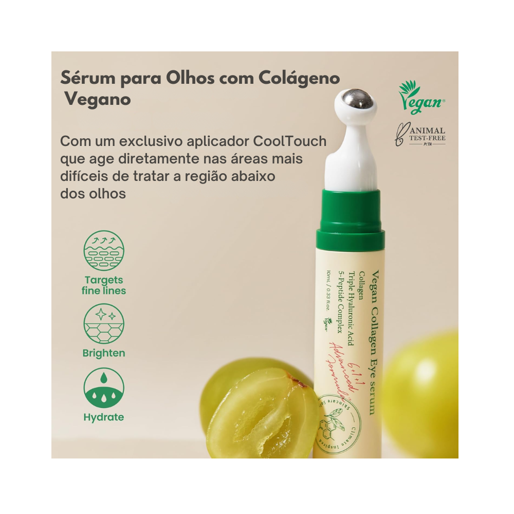 Sérum Aclarante para Ojeras Axis-Y con Colágeno y Péptidos – Hidrata el Área de los Ojos