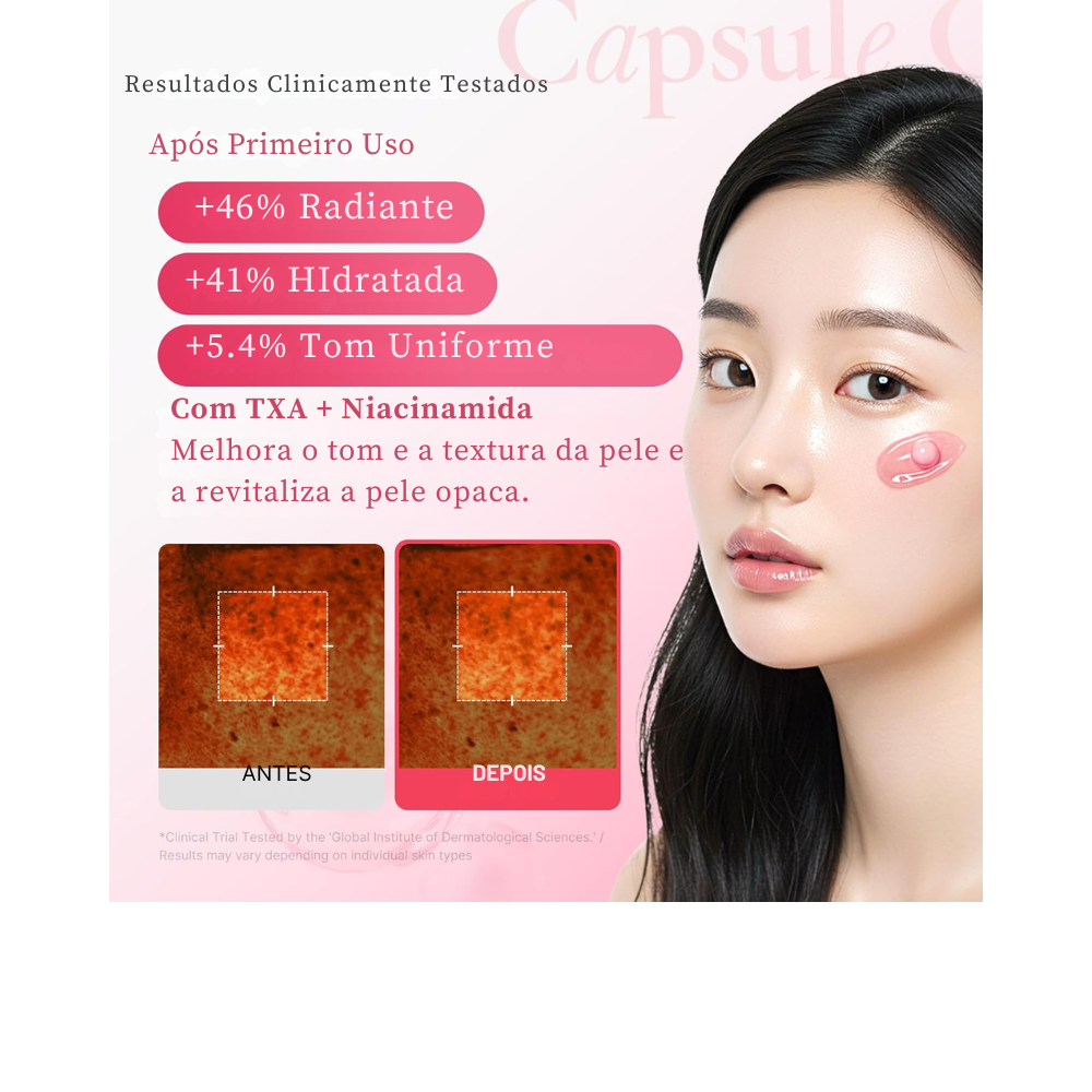 Crema Facial Cápsula Roja Medicube TXA – Aclarante y Luminosidad con Niacinamida