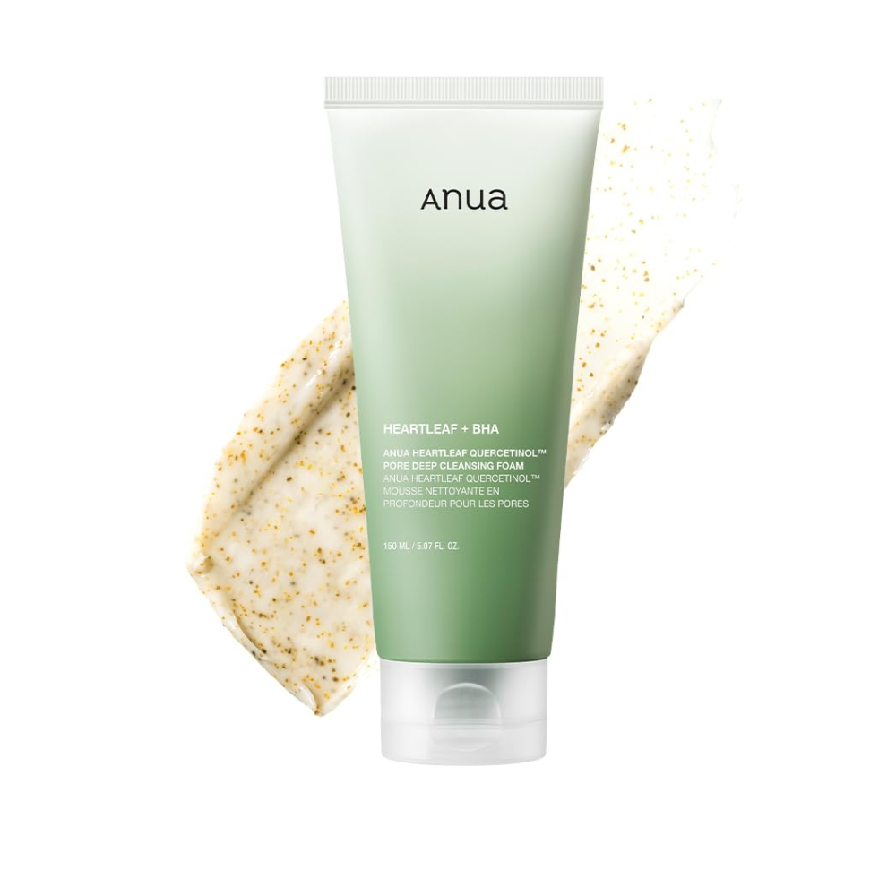Espuma de Limpieza Facial ANUA Heartleaf con BHA – Control de Oleosidad, Poros y Exfoliación Suave