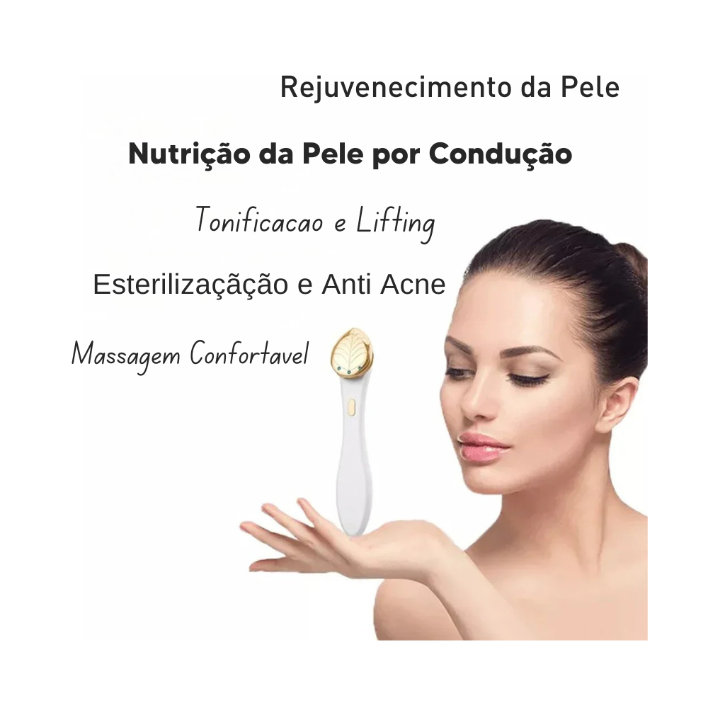 KEMOKO EMS Facial Massager – LED Red Light Skin Tightening Device for Face Lift, Anti-Aging & Facial Rejuvenation