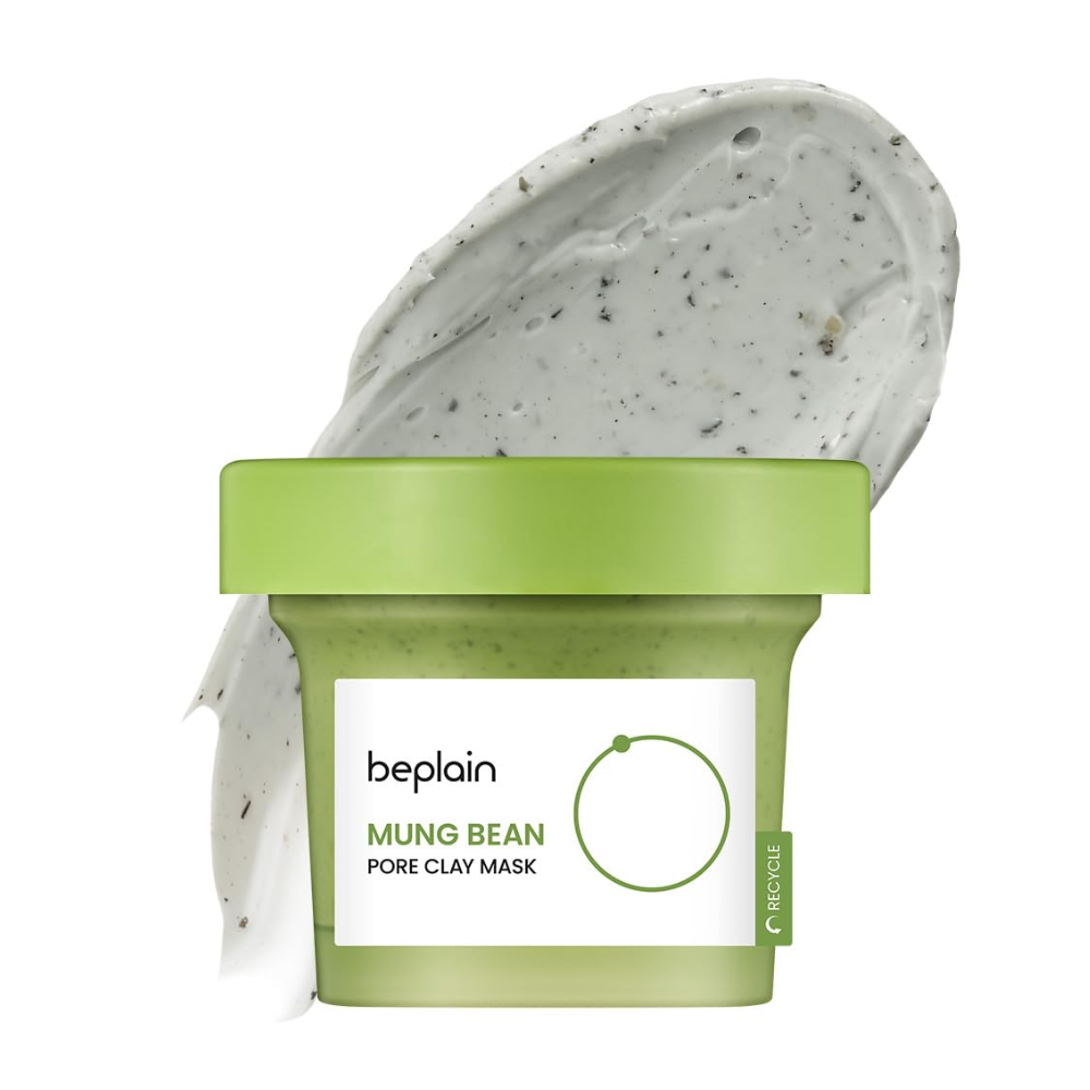 Beplain Mung Bean Pore Clay Mask – Limpieza de Poros y Puntos Negros 120ml