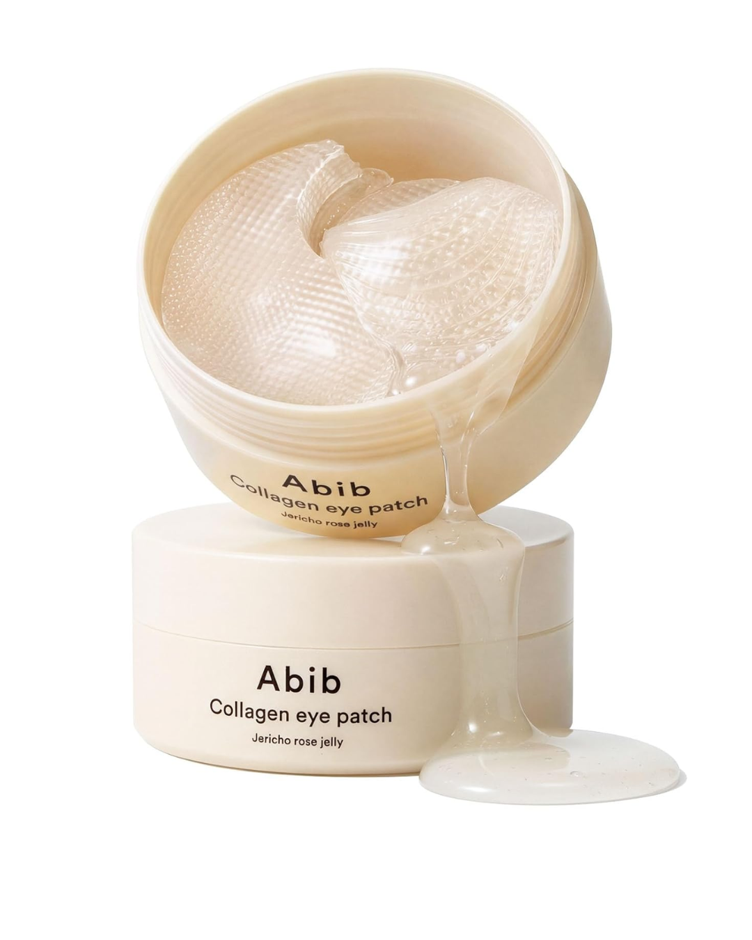 Abib Jericho Rose Collagen Eye Patches – Vegan Hydrogel Under Eye Patches for Dark Circles, Puffiness & Hydration