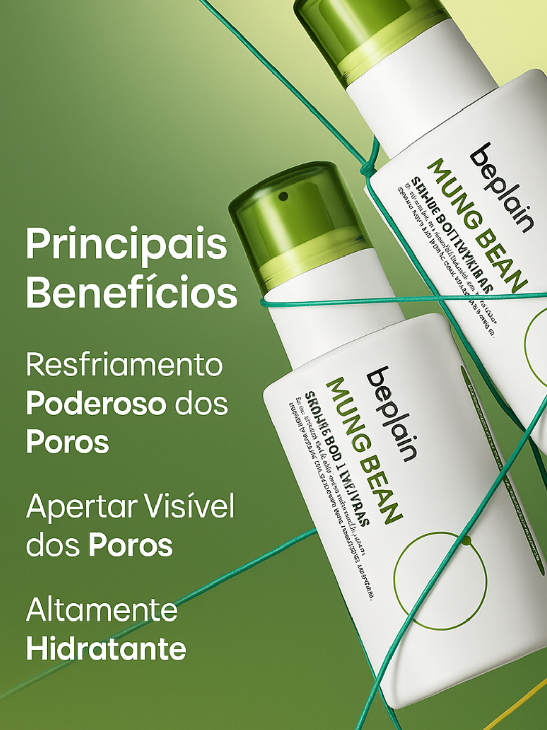 Beplain Mung Bean Pore Tight-Up Serum – Korean Pore Minimizing Serum for Hydration, Smoother Skin & Oil Control