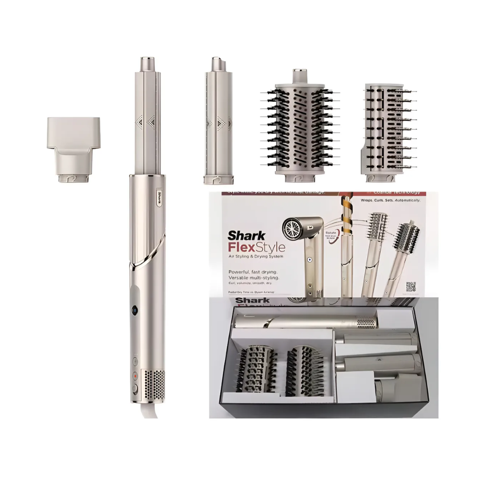 Secador y Modelador de Cabello 5 en 1 Shark FlexStyle HD430 – Alta Velocidad e Ion Negativo