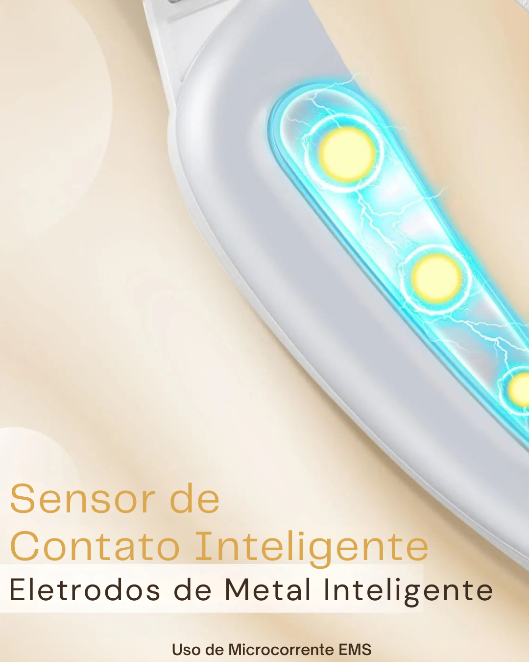 Masajeador Facial V-Face con Microcorriente EMS, LED y Vibración para Lifting y Contorno Facial ✨