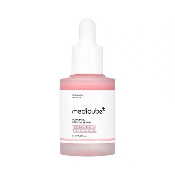 Sérum Rosa PDRN Medicube con Péptidos y Niacinamida – Hidratación y Firmeza