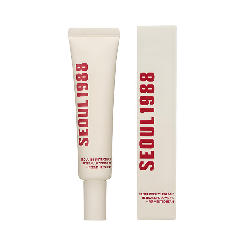 Crema para el Contorno de Ojos SEOUL 1988 con Retinal 4%, Péptidos y Bakuchiol – Acción Antiseñales y Firmeza
