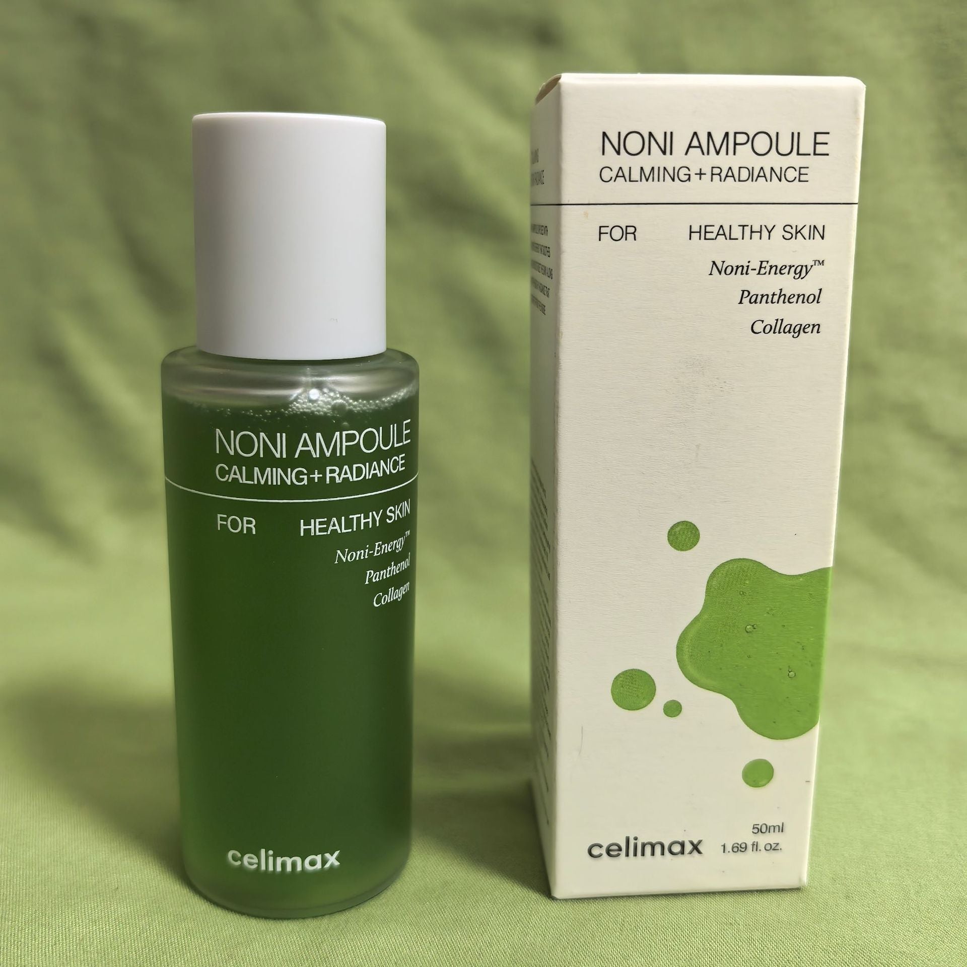 Sérum Hidratante Calmante con Noni y Ácido Hialurónico CELIMAX – Hidrata, Calma y Antiseñales