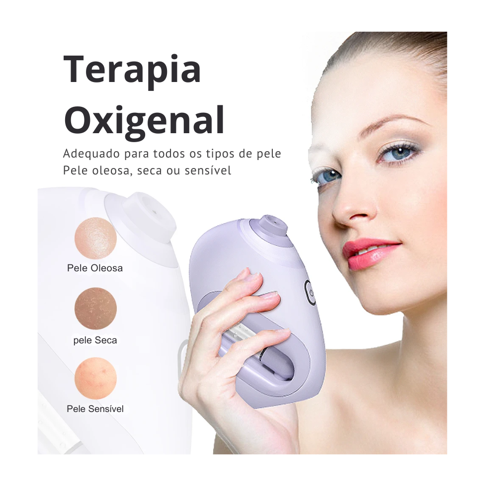 Humidificador Facial LIVELY – Vaporizador, Inyección de Oxígeno, Hidratación y Suavidad
