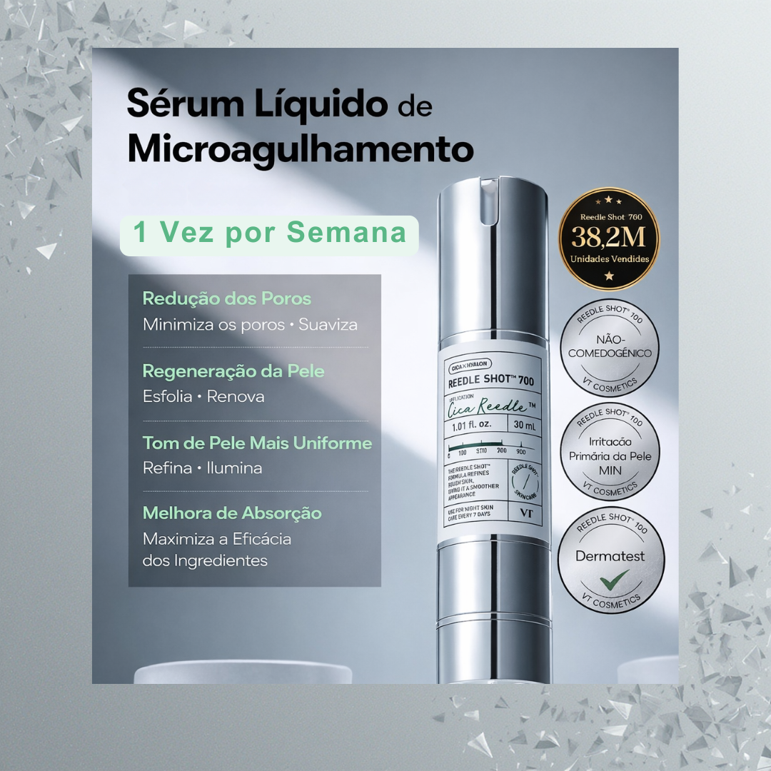 VT COSMETICS CICA Reedle Shot 700 – Sérum de Microagujas en Crema con Espículas y Exosomas