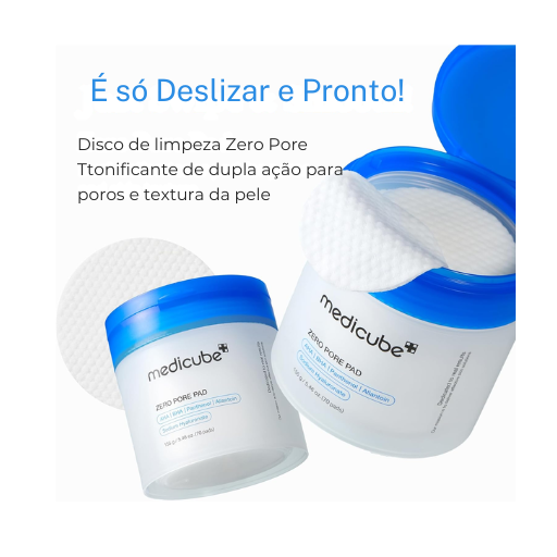 Medicube Zero Pore Pads 2.0 – Tratamiento para Puntos Negros y Poros Abiertos ✨
