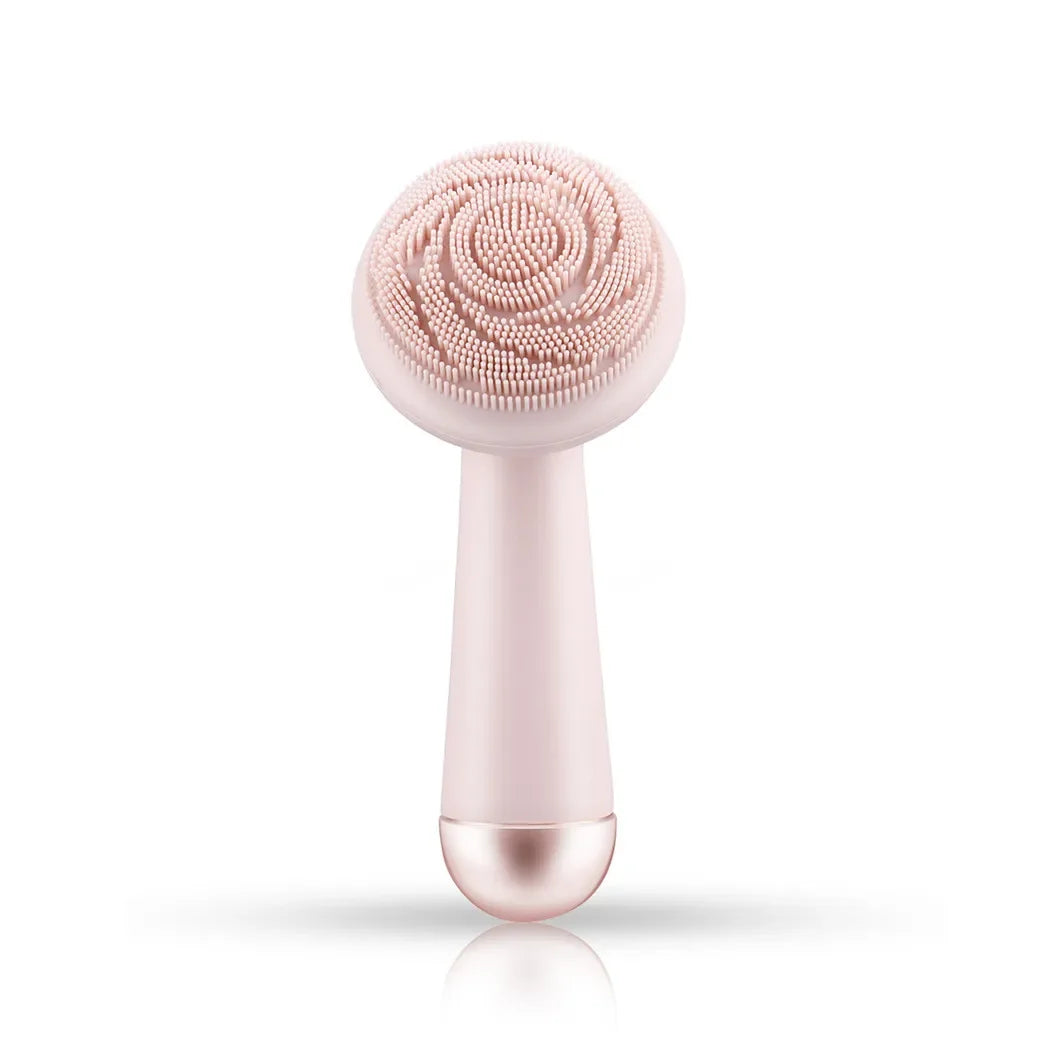 Cepillo de Limpieza y Exfoliación Facial Sónico Resistente al Agua Flower Cleanser – Piel Radiante