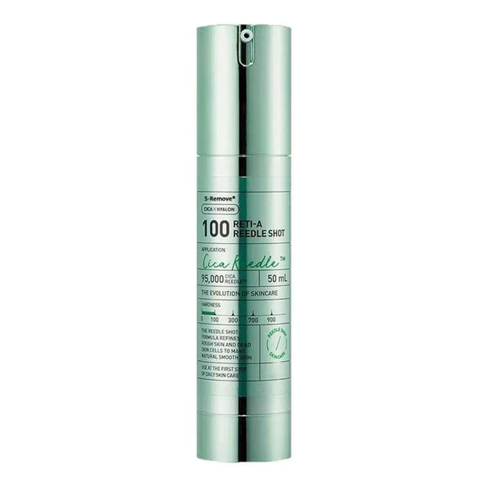 VT COSMETICS Reti-A Reedle Shot 100 Sérum con Retinol (Vitamina A) con Microagujas, Exosomas Reparadores y Booster Coreano 50 ml