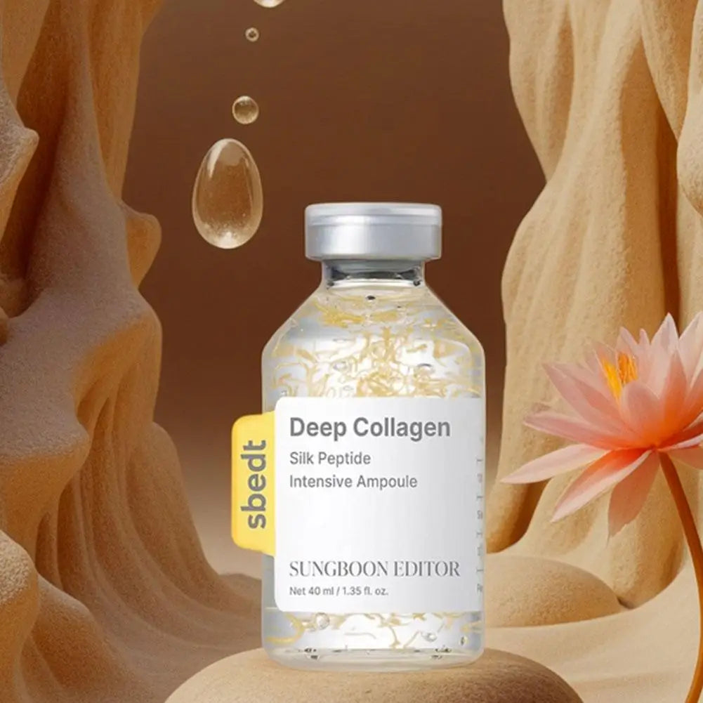 ✨ SUNGBOON EDITOR Glow Intensive Silk Peptide Ampoule – Sérum Facial con Péptidos, Colágeno y Glow Radiante