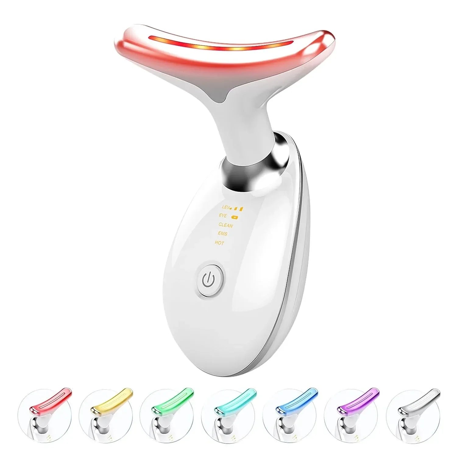 REVELL - Dispositivo de Belleza para Cuello y Rostro con Microcorriente para Lifting Facial