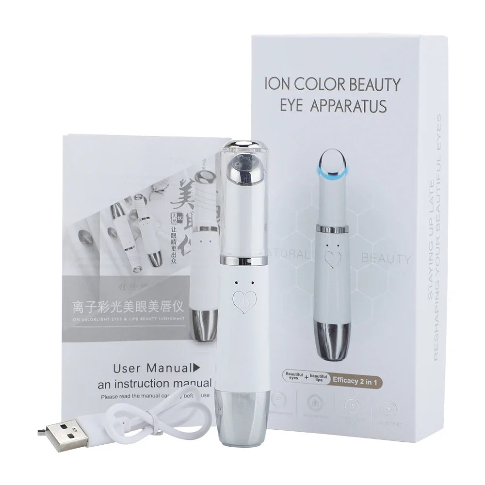 Masajeador de Ojos con Vibración IPL – Aclarante y Reafirmante