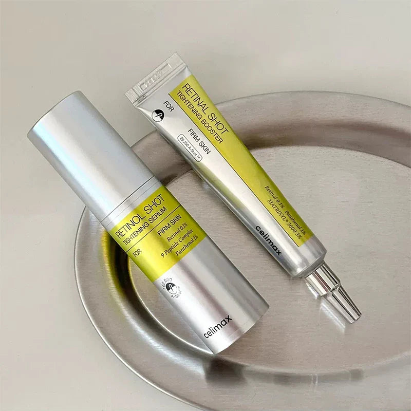 The Vita A Retinal 0.1% Cream + Retinol Peptide Serum – Advanced Korean Anti-Aging Duo for Wrinkles & Firm Skin