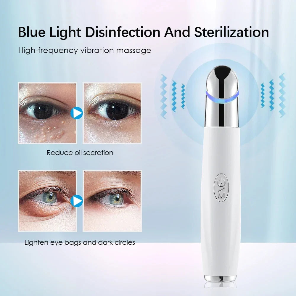Masajeador de Ojos con Vibración IPL – Aclarante y Reafirmante