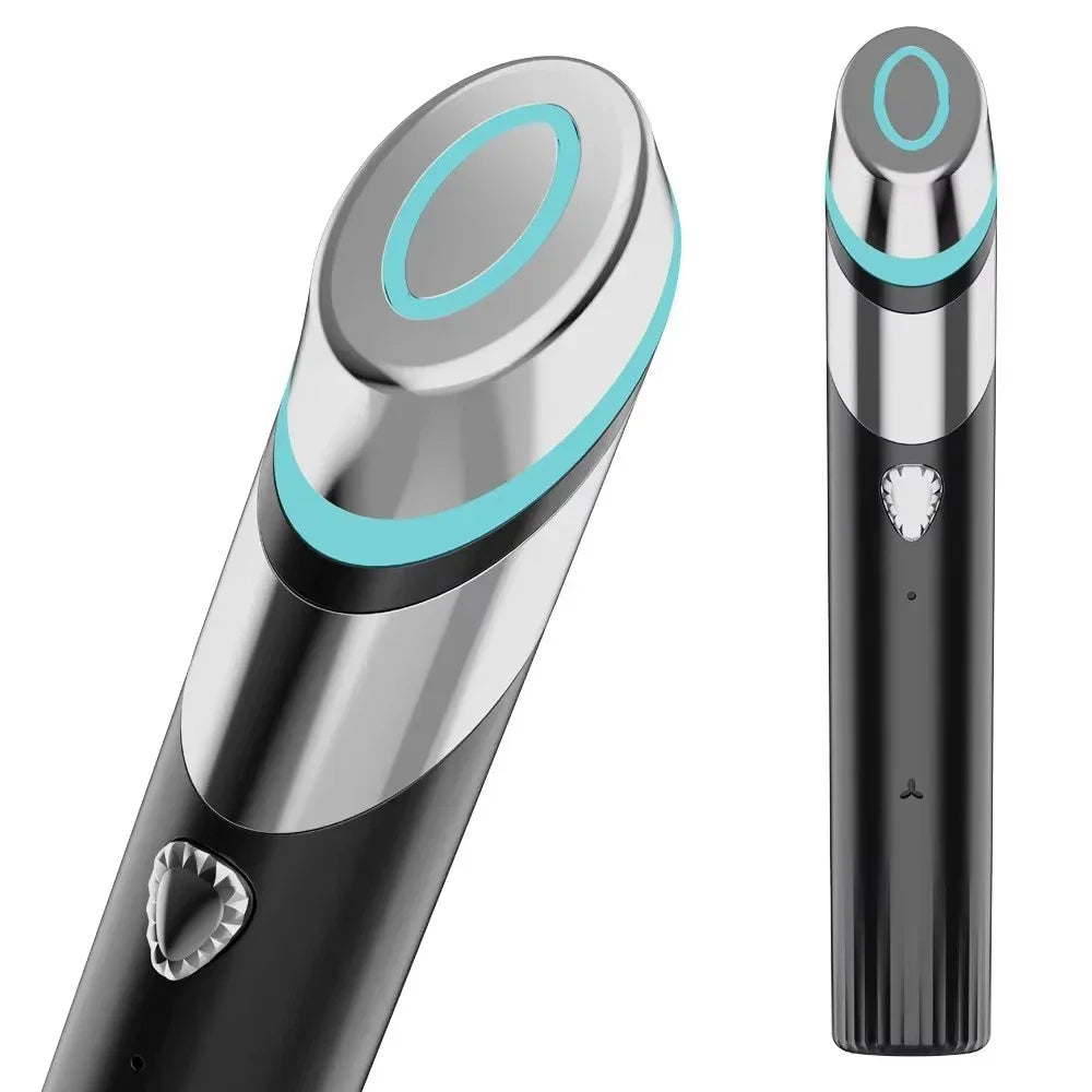 Glow Skin 4-in-1 Facial Device – EMS Microcurrent, Red LED Light Therapy, Sonic Massage & Therapeutic Heat for Firmer, More Radiant Skin