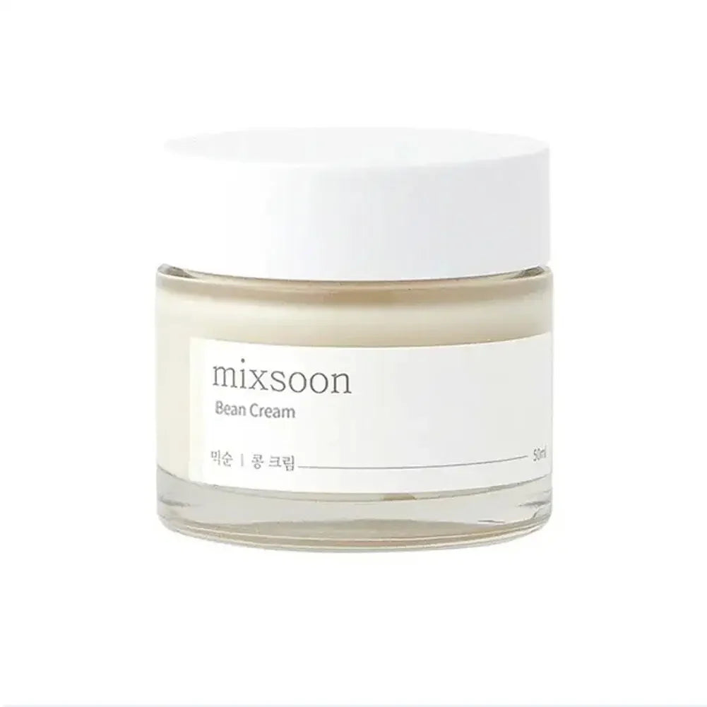 Mixsoon Crema de Frijol (Bean Cream) – Crema Hidratante Intensa para una Piel Suave, Lisa y con Glow
