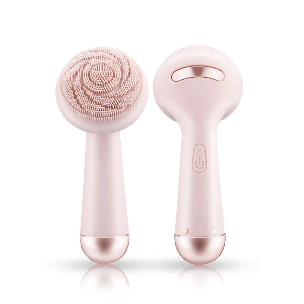 Cepillo de Limpieza y Exfoliación Facial Sónico Resistente al Agua Flower Cleanser – Piel Radiante