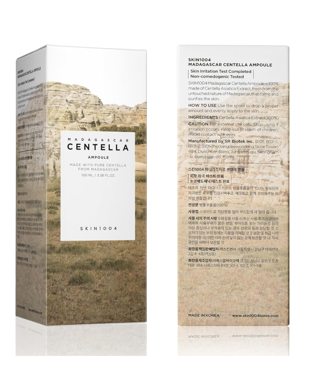 SKIN1004 Madagascar – Sérum Premium Calmante con Centella Asiática, Hidratación Profunda
