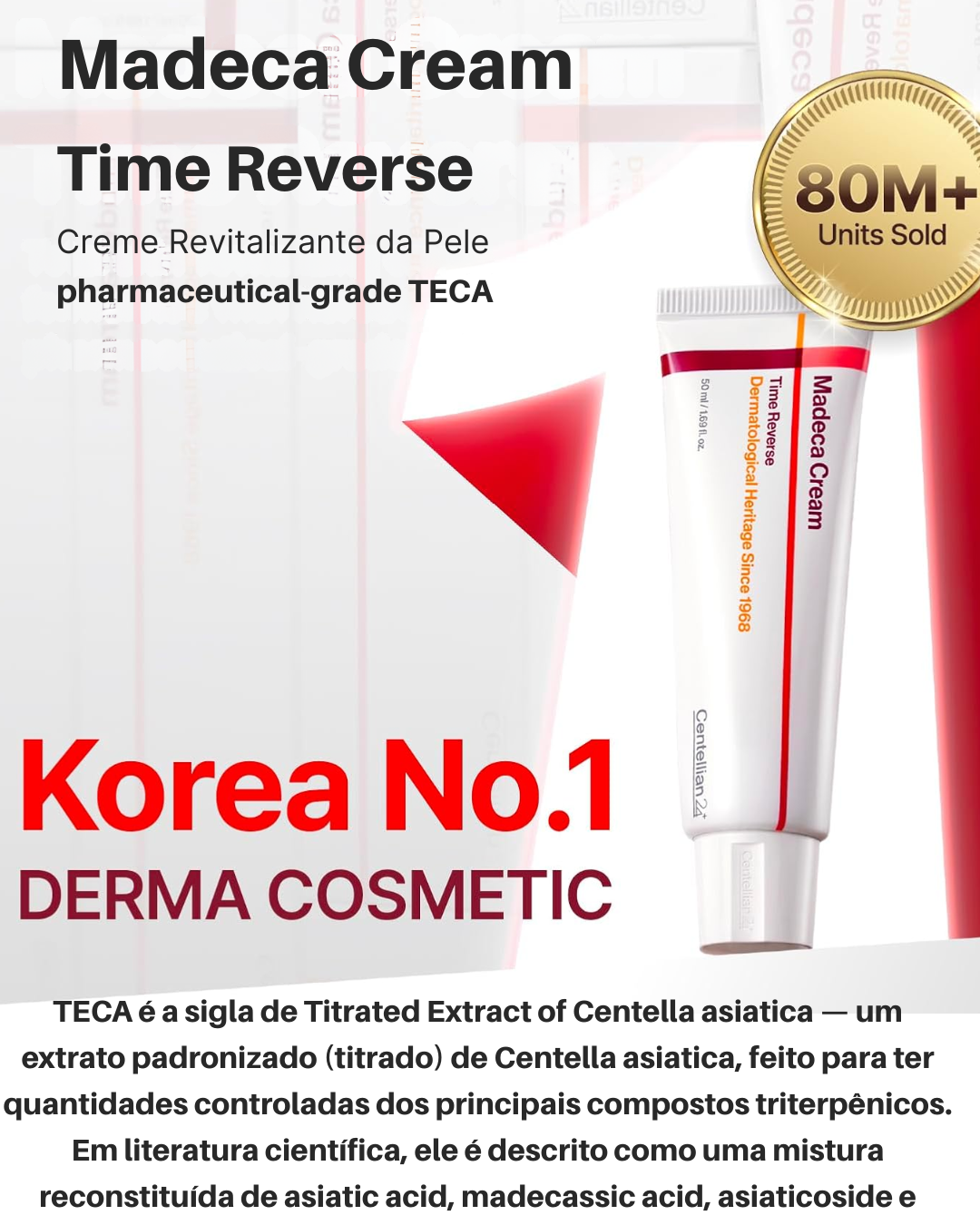 ✨ Crema Rejuvenecedora CENTELLIAN 24 Madeca Time Reverse con Efecto Lifting – Nutre, Hidrata y Reafirma ✨
