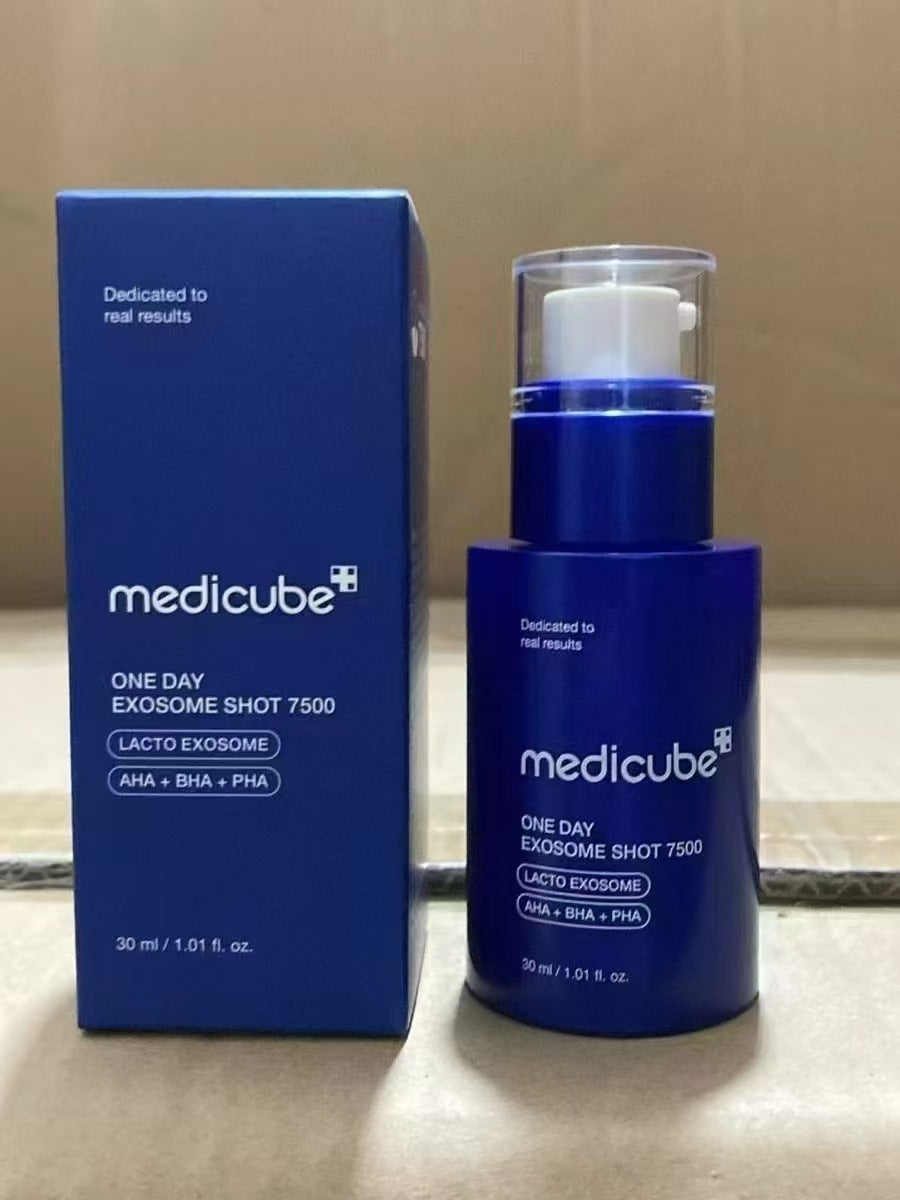 Medicube Exosome Shot 7500 PPM+ Booster Serum | Microneedling Exosome Treatment for Pores, Skin Texture & Radianc